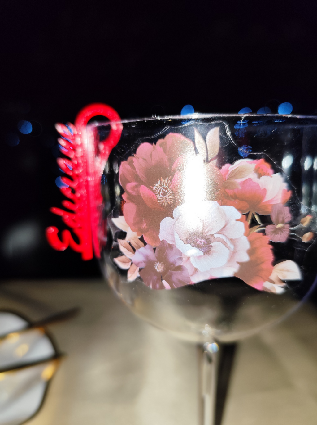 LOT de 30 CLIP-VERRE PERSONNALISÉ