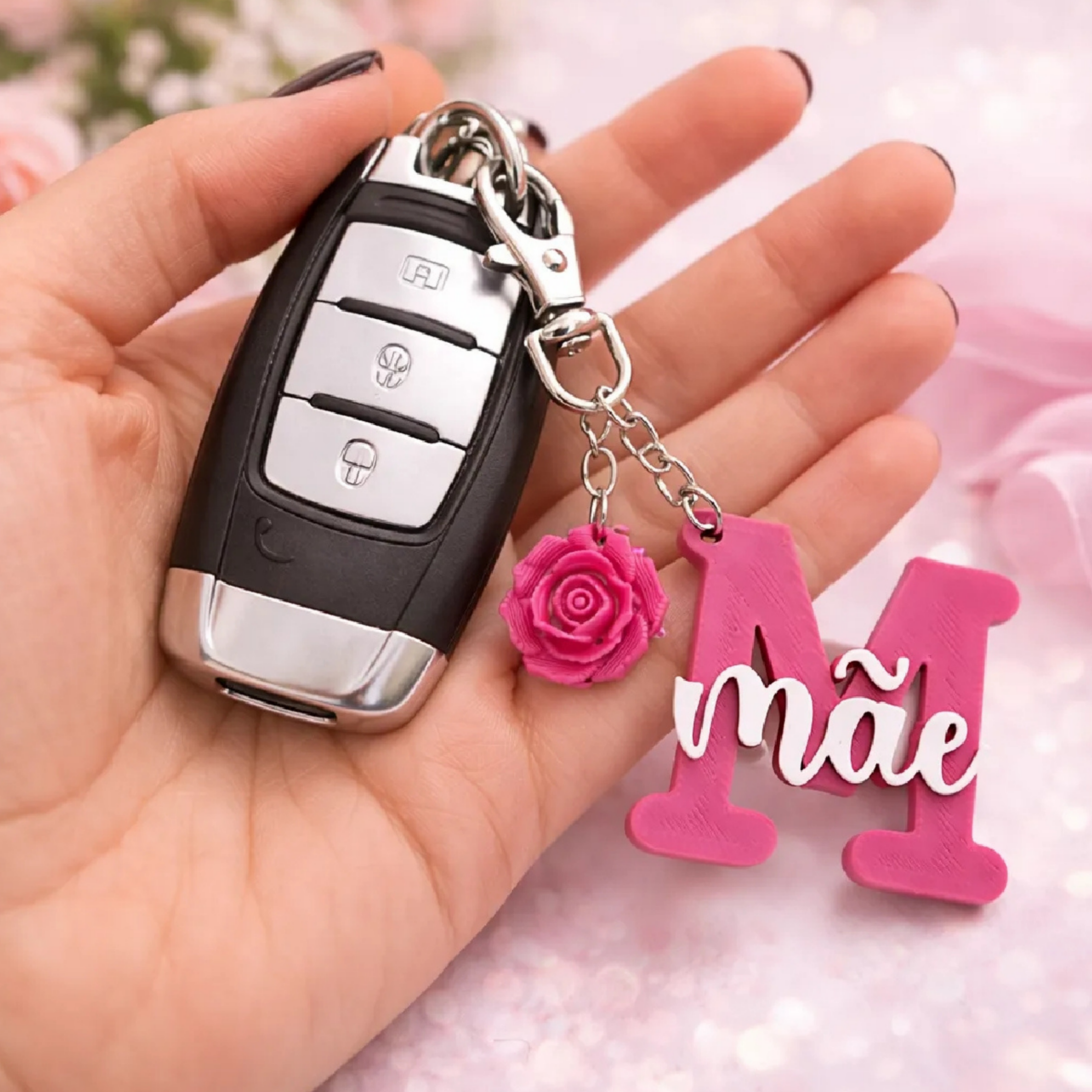 PORTE CLEF d'AMOUR MAMAN